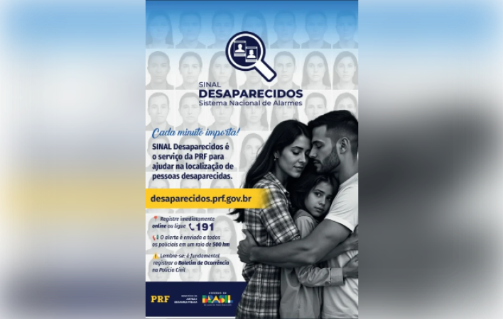 PRF lança sistema nacional para auxiliar buscas de